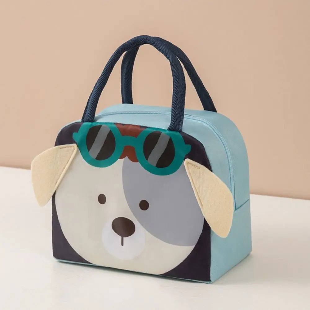 Oxford Cloth Cartoon Stereoscopic Lunch Bag Thermal Bag Portable Tote Food Small Cooler Bag Lunch Box Accessories Thermal