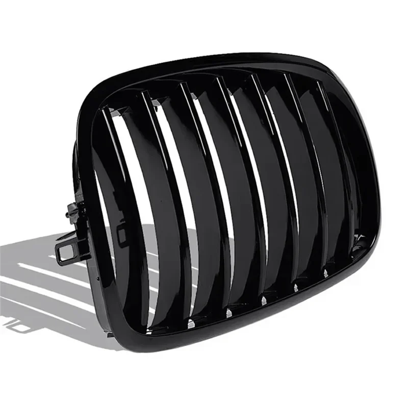 

【Price Drop !!】Kidney Grills Forbmw X5 Front Bumper Grille Racing Grills 51137307599 Front Mesh Grille 51137307600