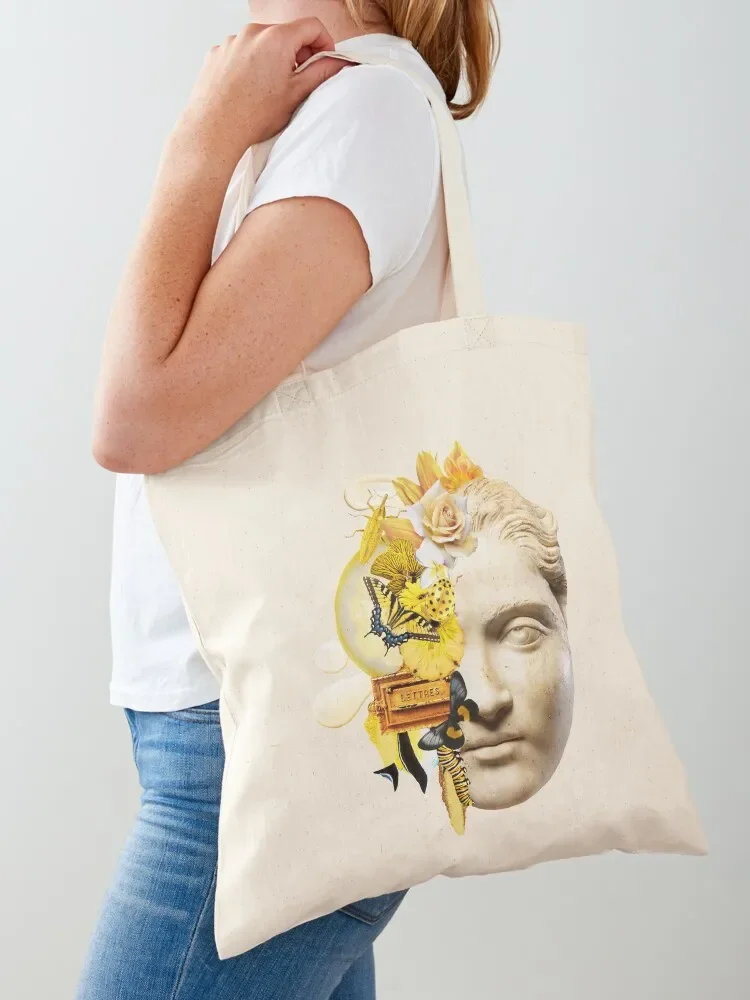 

STATUES Collection - YELLOW Edition Tote Bag Handbags women Canvas tote bag university