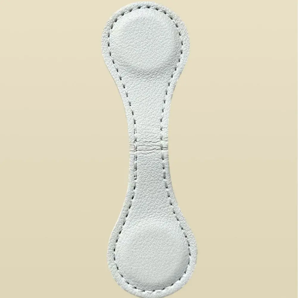 Retro Portable Magnetic Leather Bookmark Useful Exquisite Handmade Leather Bookmark Double-sided Magnetic Clip Diary