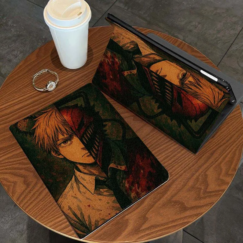 

Anime Chainsaw Man Art Cool For Xiaomi Redmi Mi Pad 4 5 6 6s 7 7s SE Pro 2 11 Plus Max 12.4 11 11.2 12.5 8.7 inch Tablet Case