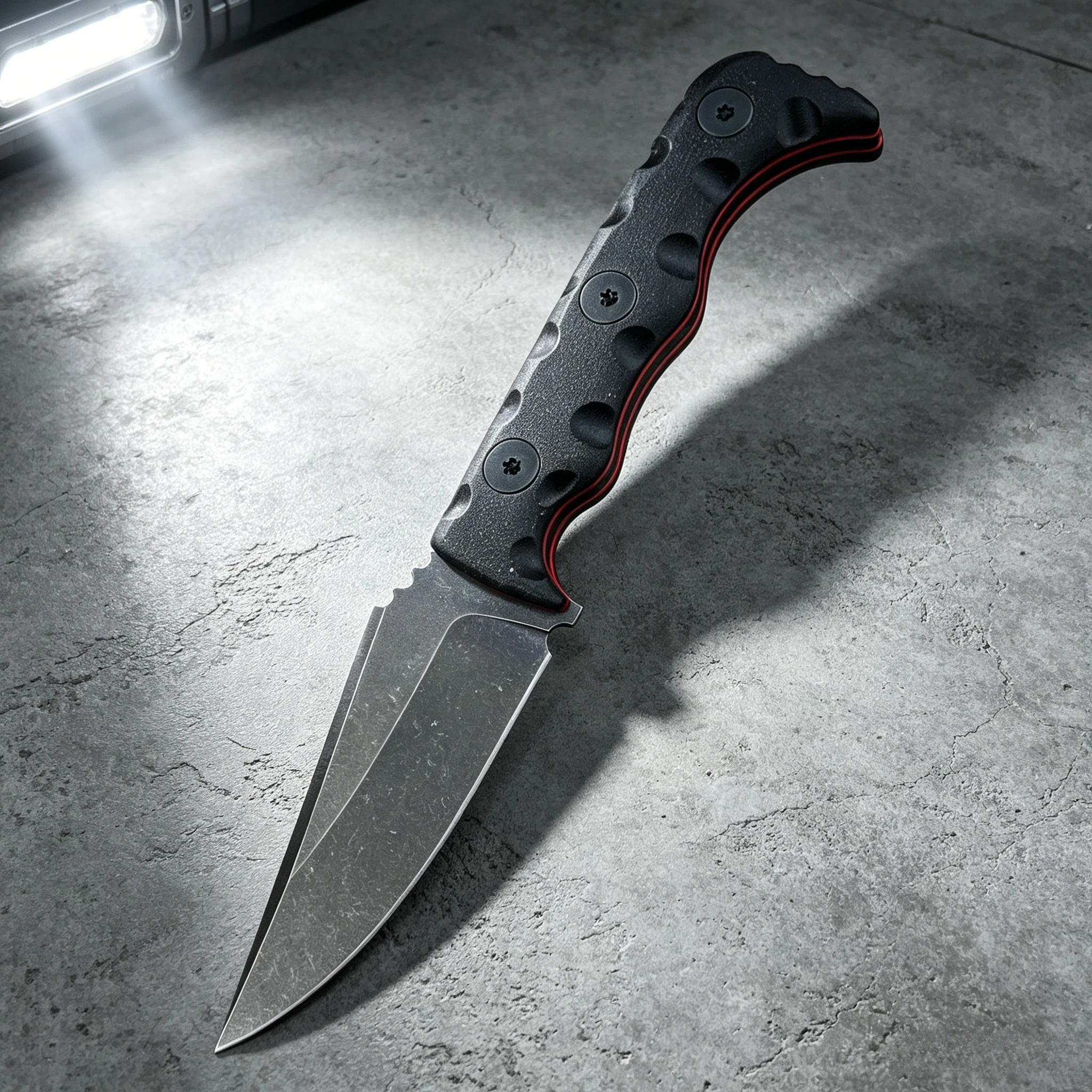 Hoogwaardig outdoor vast mes m - Dive Knife Titanium recensie en prijs