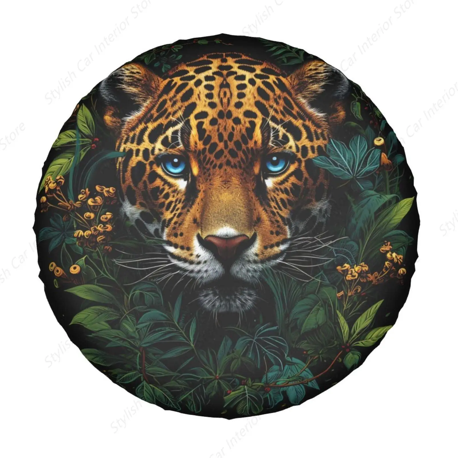 

Tigers Spare Tire Cover for Rv SUV Trailer Camper- Waterproof Wheel Protectors Cute Animal Wheel Cover Universal Fit for Truck