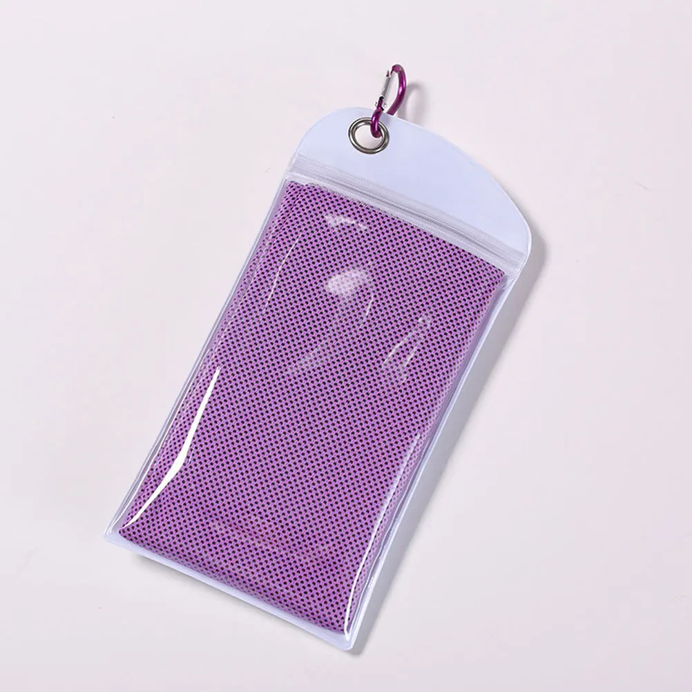 1 قطعة منشفة تبريد الجليد منشفة قماش شبكية مبخرة للغاية لمضات ساخنة للتدريب على اللياقة البدنية أداء سريع الجفاف