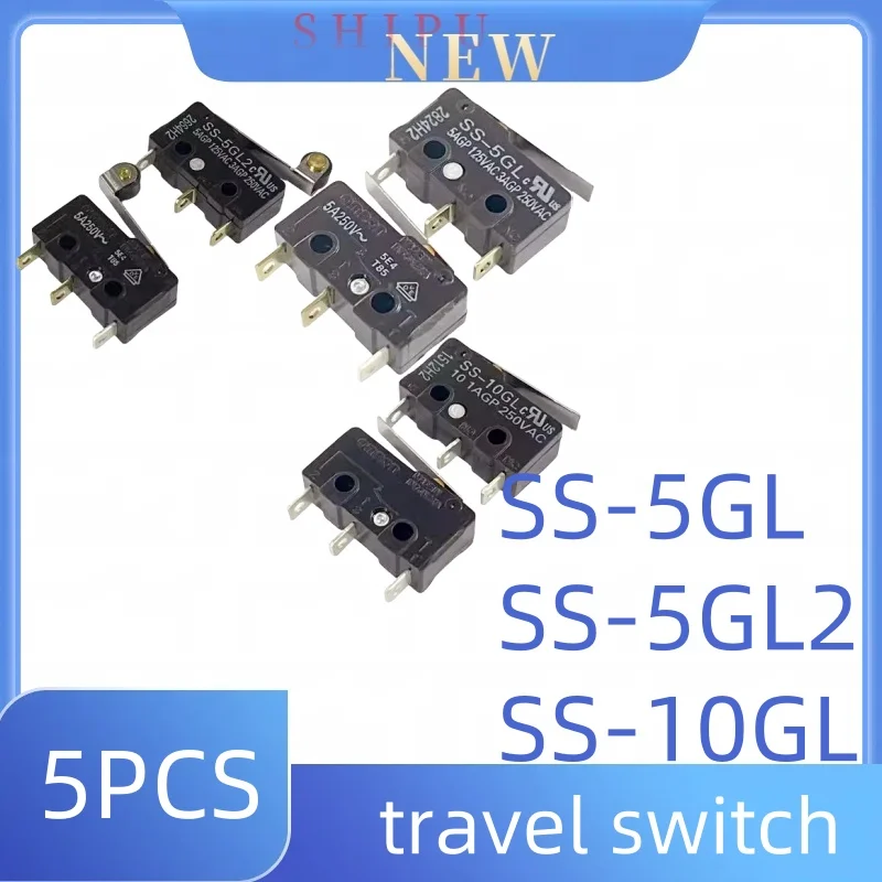 

5pcs SS-5GL SS-5GL2 SS-10GL travel switch 3P