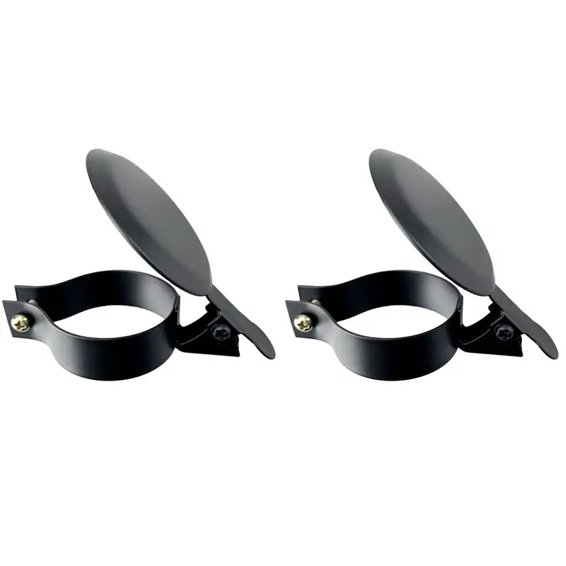 2Pcs 50MM Generator Exhaust Pipe Rain Hat Exhaust Funnel Rainproof Bulldozer Cover Genset Spare Parts