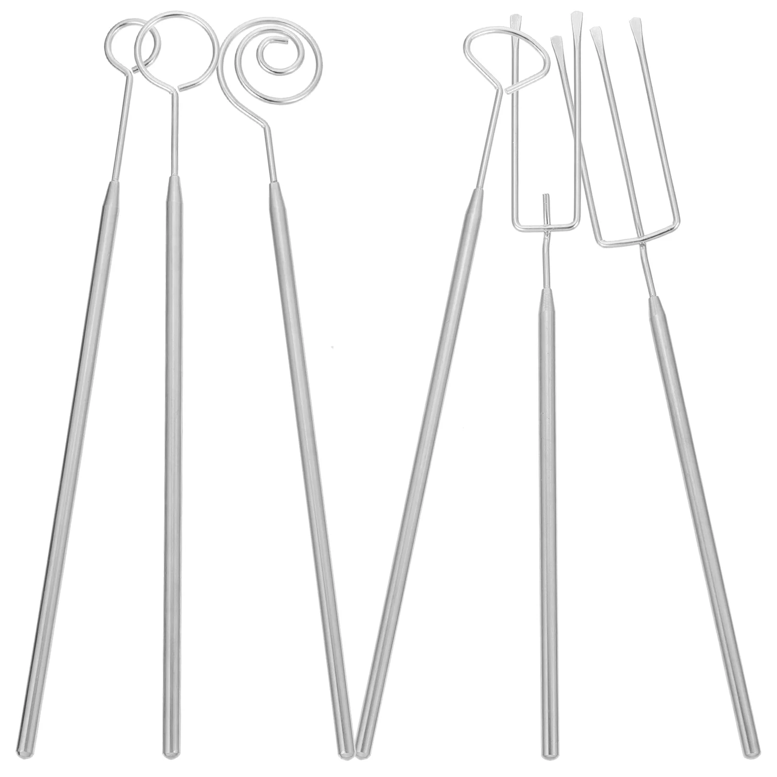 

1Set Chocolate Drizzle Tool Stainless Steel Candy Dipping Tools Easy to Clean Compact Storage Design for Baking Kitchen
