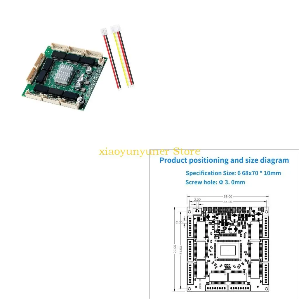 P9JB Space Saving 8 Port 10/100/1000Mbps Networking Switches For Industrial Automation