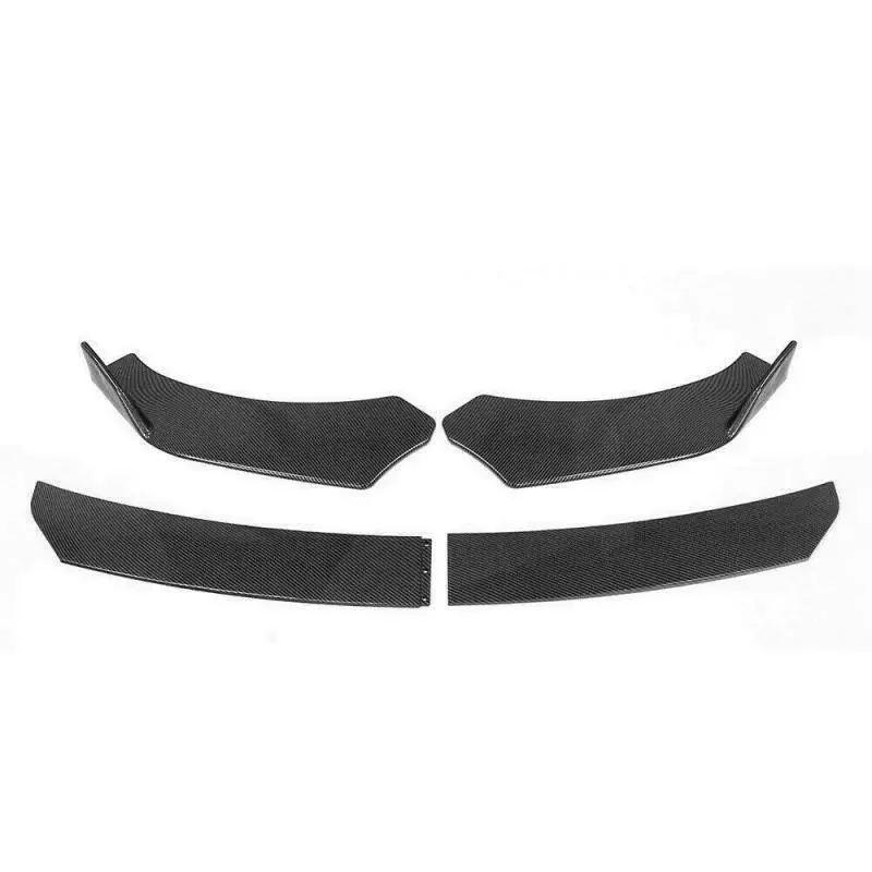 Carbon Fiber Front Bumper Lip Chin Spoiler Splitters For Infiniti Q50 Q60 Q70