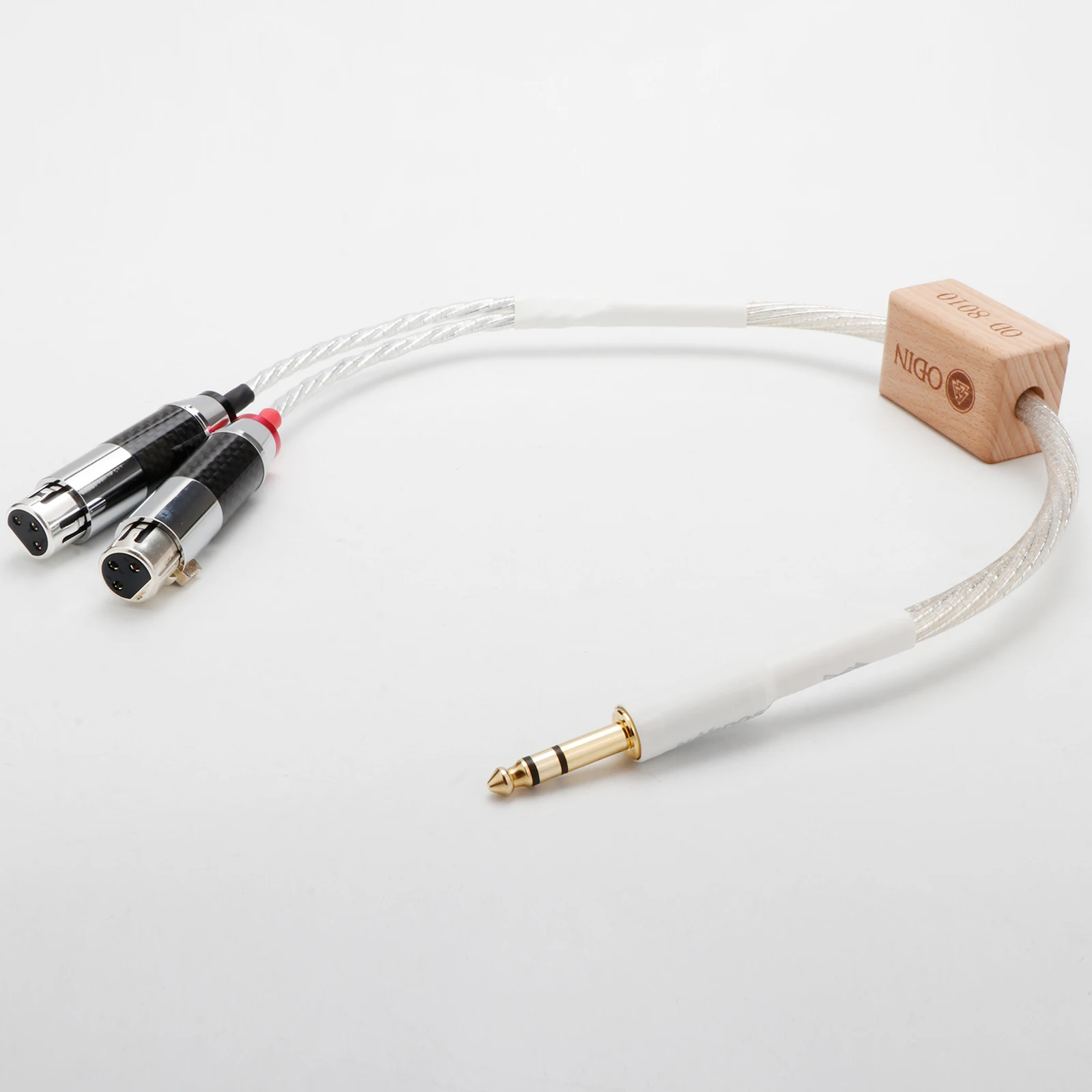 كابل Hi End-XLR المتوازن للميكروفون ، كابل Splitter Y ستيريو ، كاميرات DV ، TRS ، oy ، 1 "، 4" إلى دبوس مزدوج 3