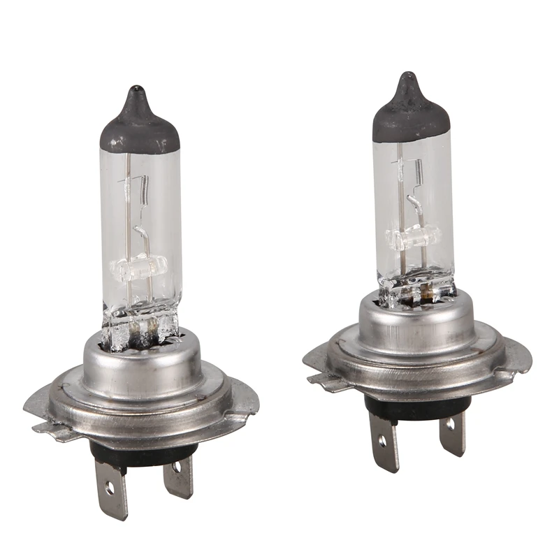 ●2x Car Front Head Light Headlight H7 Bulb Light Lamp 12V 55W-A57M