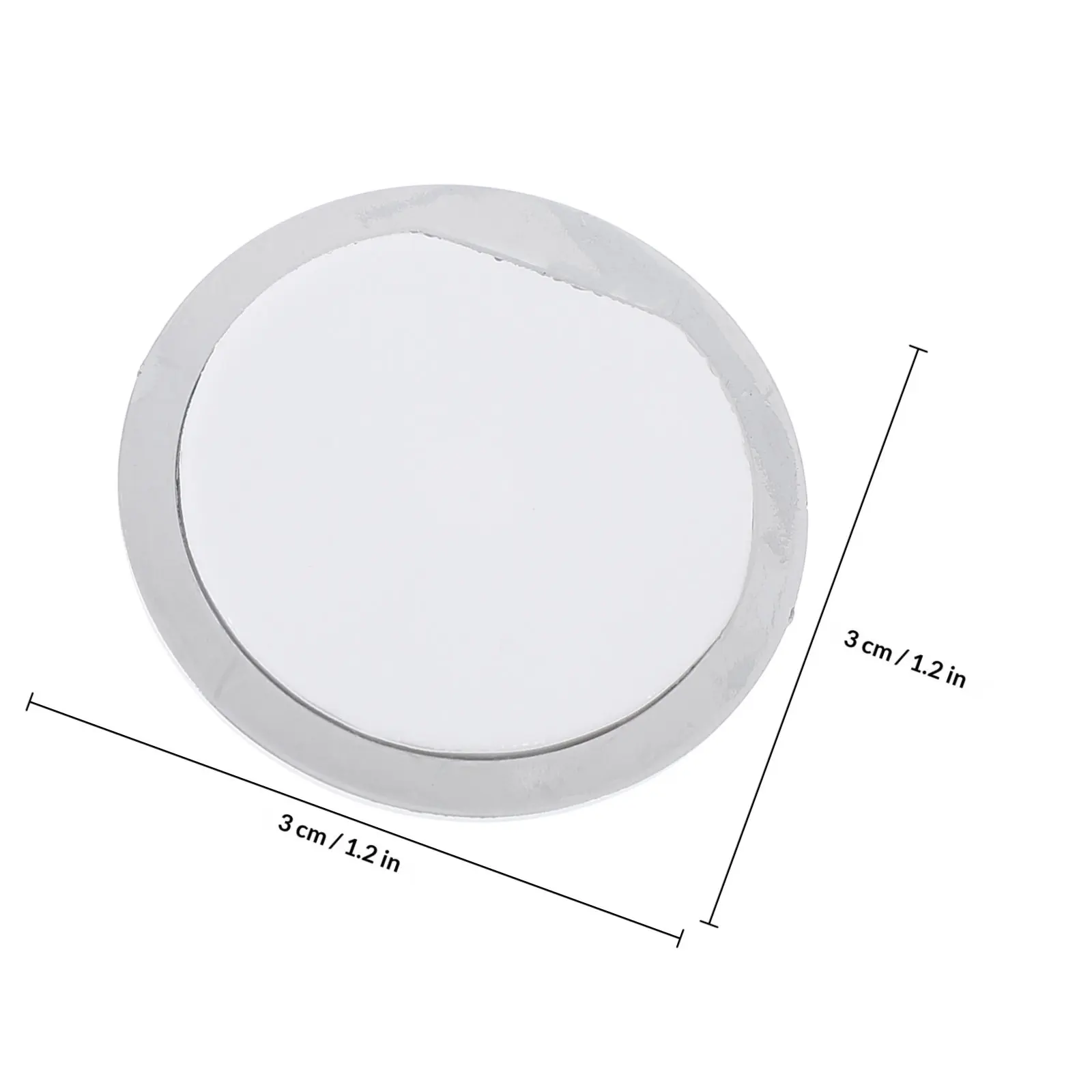 Mini Round Phone Mirror Rear Camera Mirror for Selfie Live Streaming Small Lightweight Streaming Accessory Selfie Accessory - view 5