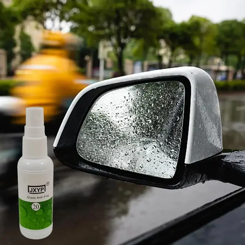1PC 20ml/50ml Waterproof Anti-fog Agent Rainproof Anit-fog Spray Car Window Glass Bathroom Cleaner Car Cleaning Car Accessories
