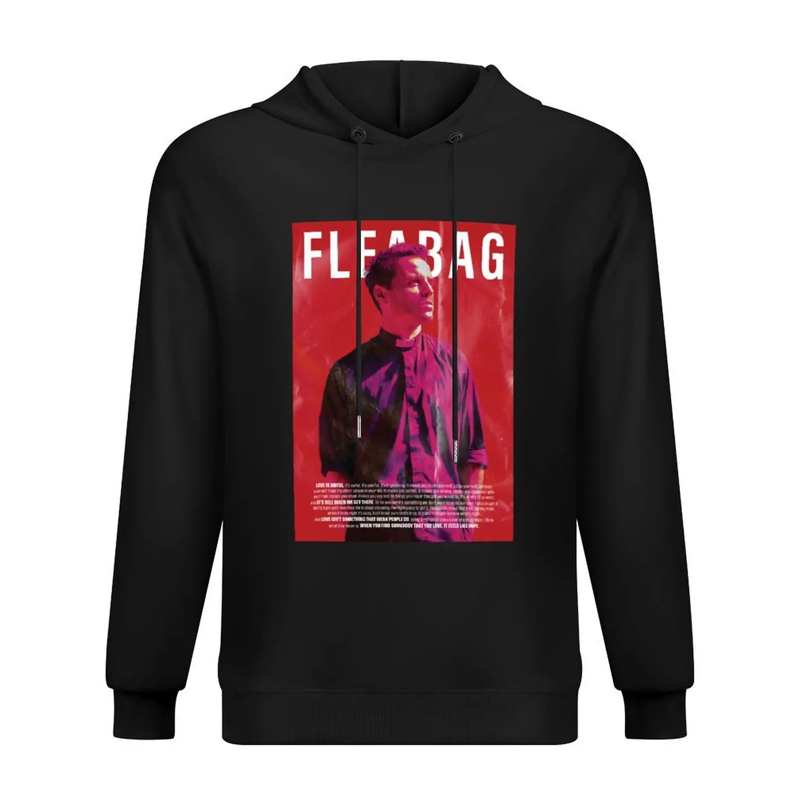 

fleabag love is awful Hoodie japanese style hooded shirt mens designer clothes men's sweat-shirt new in hoodies and blouses