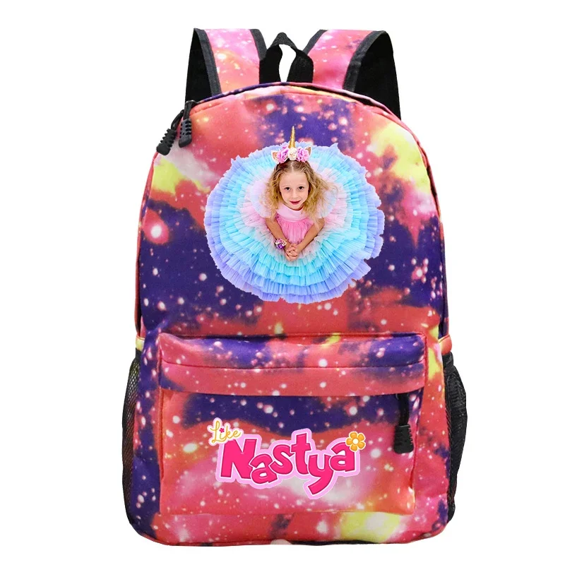 Ragazza popolare come Nastya zaino moda rosa borse da scuola per ragazze Bookbag bambini Bagpack donna borsa per Laptop regalo