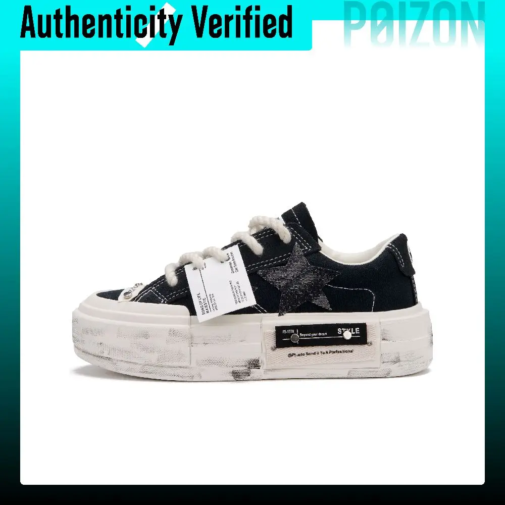 Converse Chuck Taylor All Star Hobo Poet Low top Canvas Shoes Unisex Black