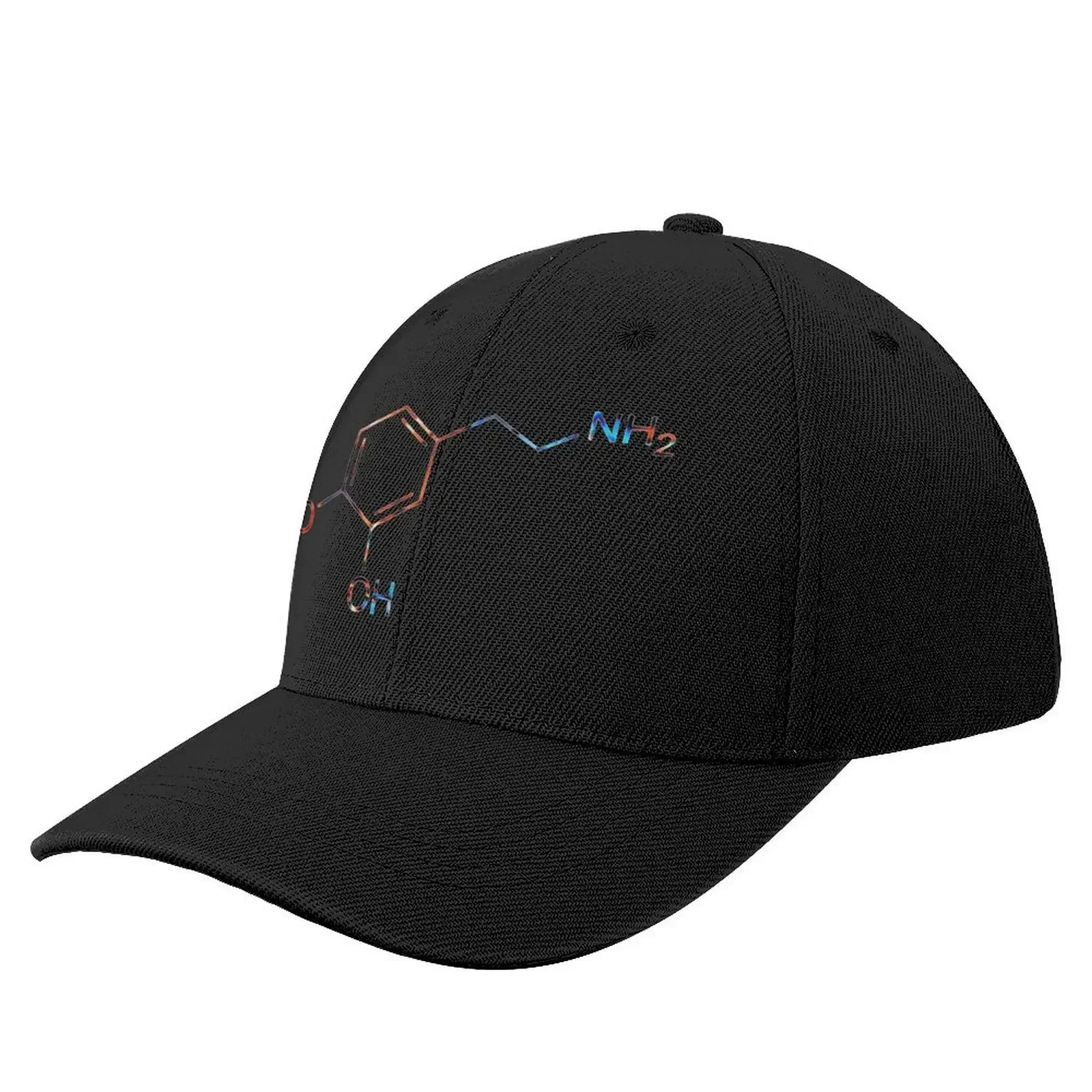 

Dopamine Chemical Structure Baseball Cap Hip Hop Streetwear Mens Women's