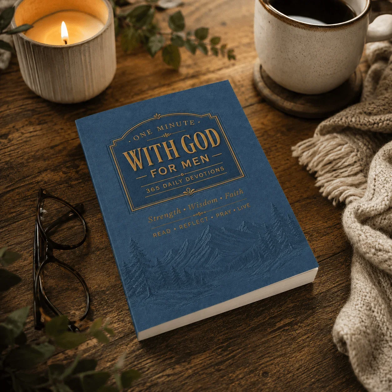 365 Daily Reflections for Men, One-Minute Lessons on Strength, Wisdom, Gratitude, Purpose and Personal Growth