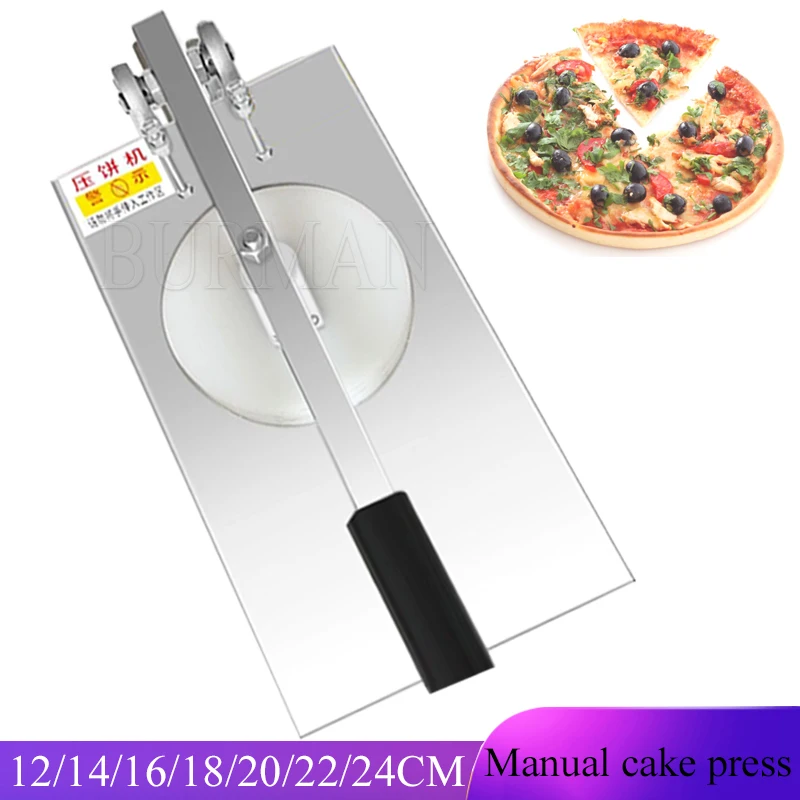 Commercial Various Size Manual Pizza Dough Press Baijimo Machine