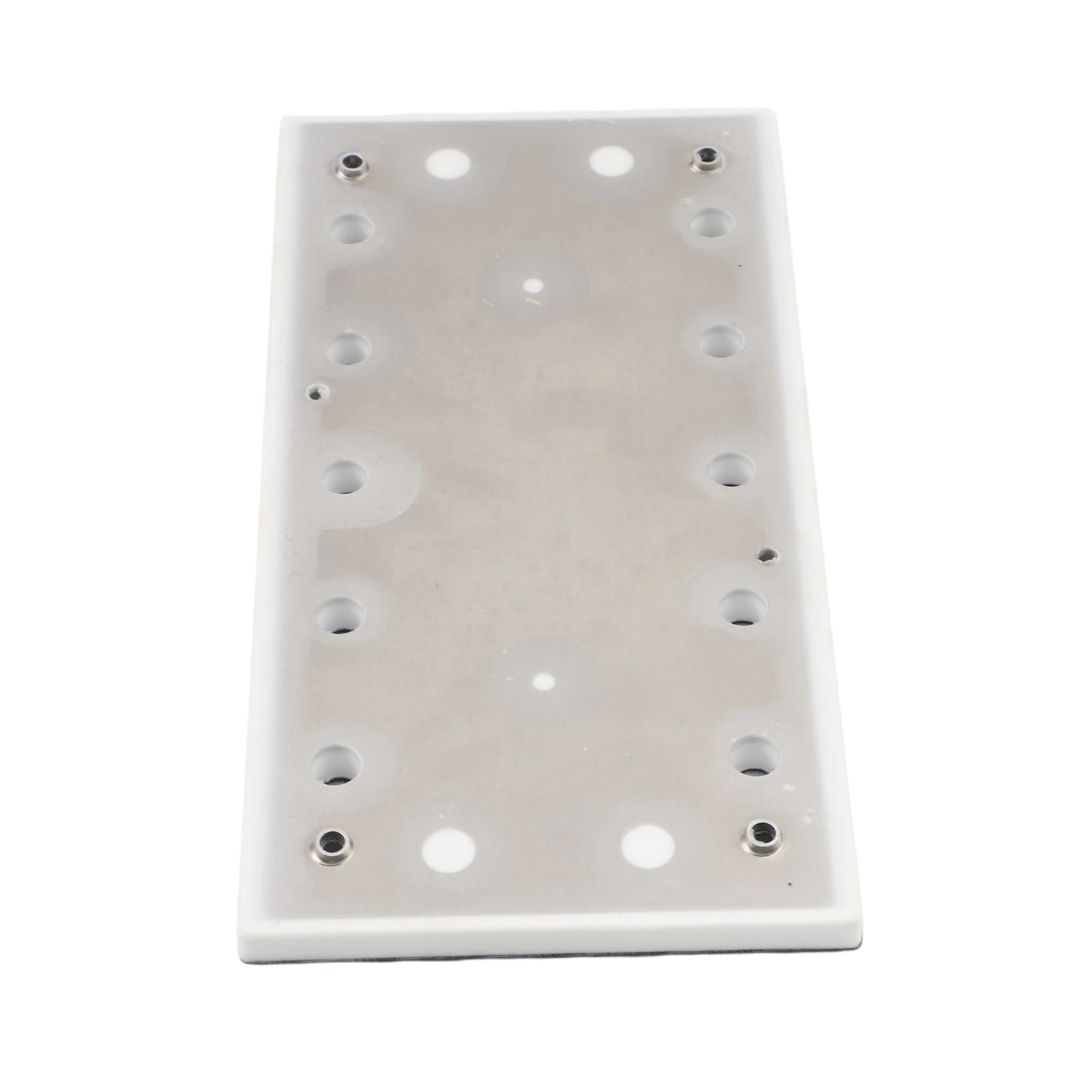225x115mm Replacement Sanding Plate with Multi-Hole Pattern for Sander Backup Pad on Woodworking and Auto Repair Projects