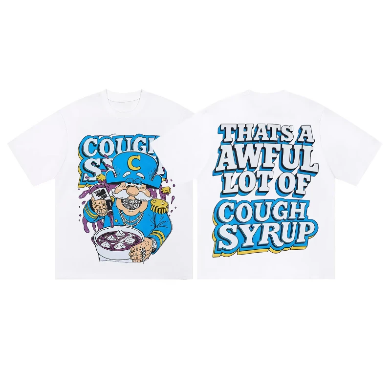 2026 Rare That. A Lot of Awful Cough Syrup. American-style High Street Short-sleeved T-shirt for Men and Women.