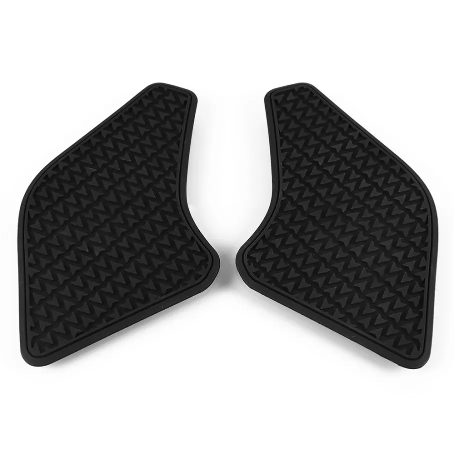 New FOR YAMAHA MT07 2021 MT-07 MT 07 A Set Black Motorcycle Fuel Tank Cushion Knee Pad Fuel Tank Pads Side Sticker Tank Sticker