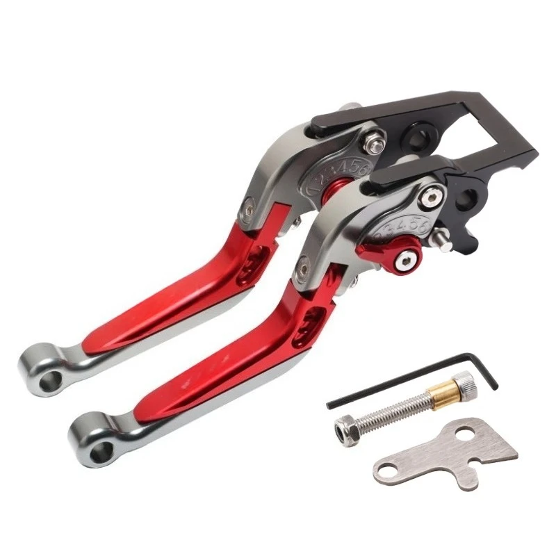 

Motorcycle Brakes Folding Extendable Brake Clutch Lever with Lock Handles Levers Adjustable For honda ADV 350 adv350 2021-2025