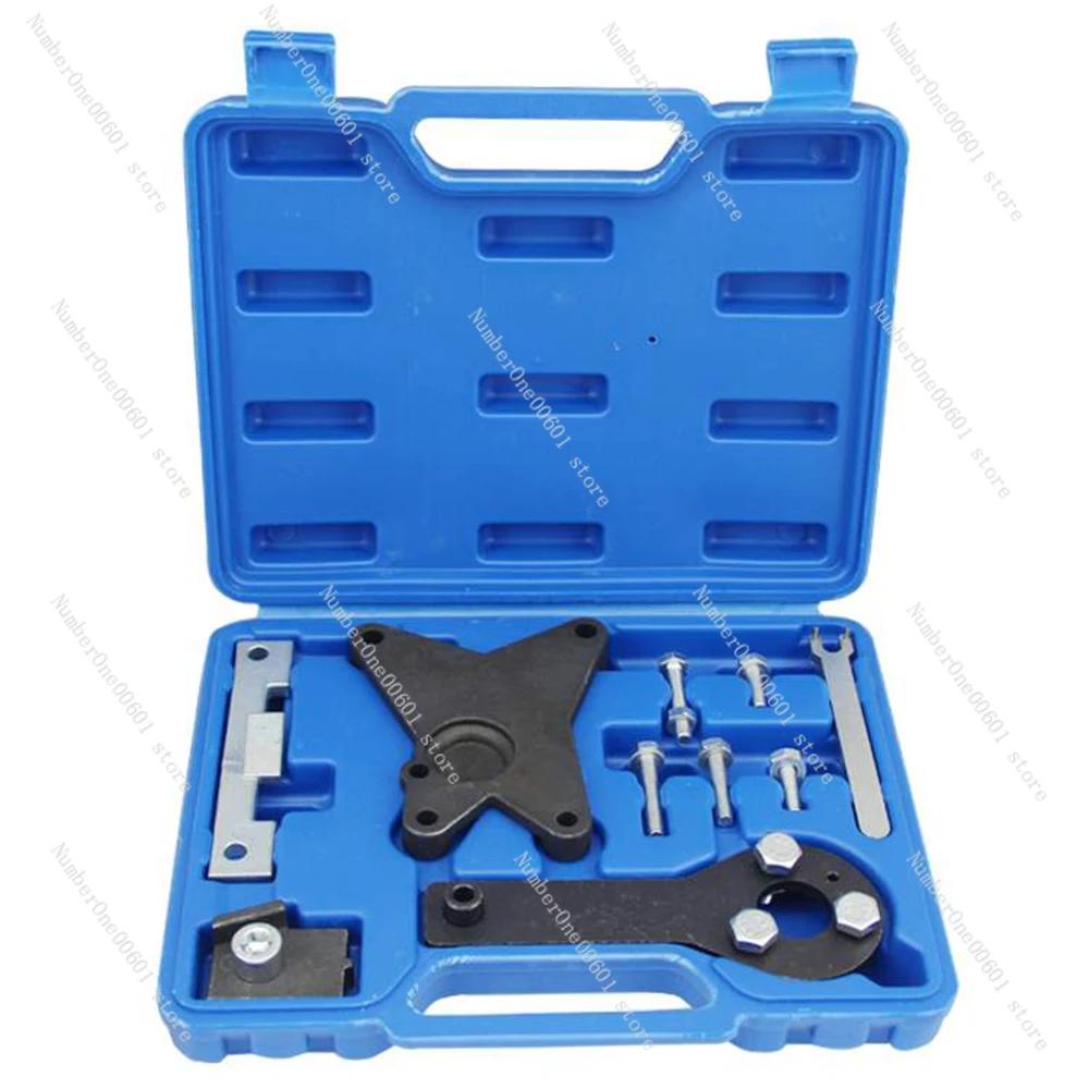 Gasolina Motor Timing Tool Set, Eixo de Cames Ajuste e Ferramenta de Bloqueio e Cinto para Fiat Ford Lancia 1.2 8V e 1.2 16V