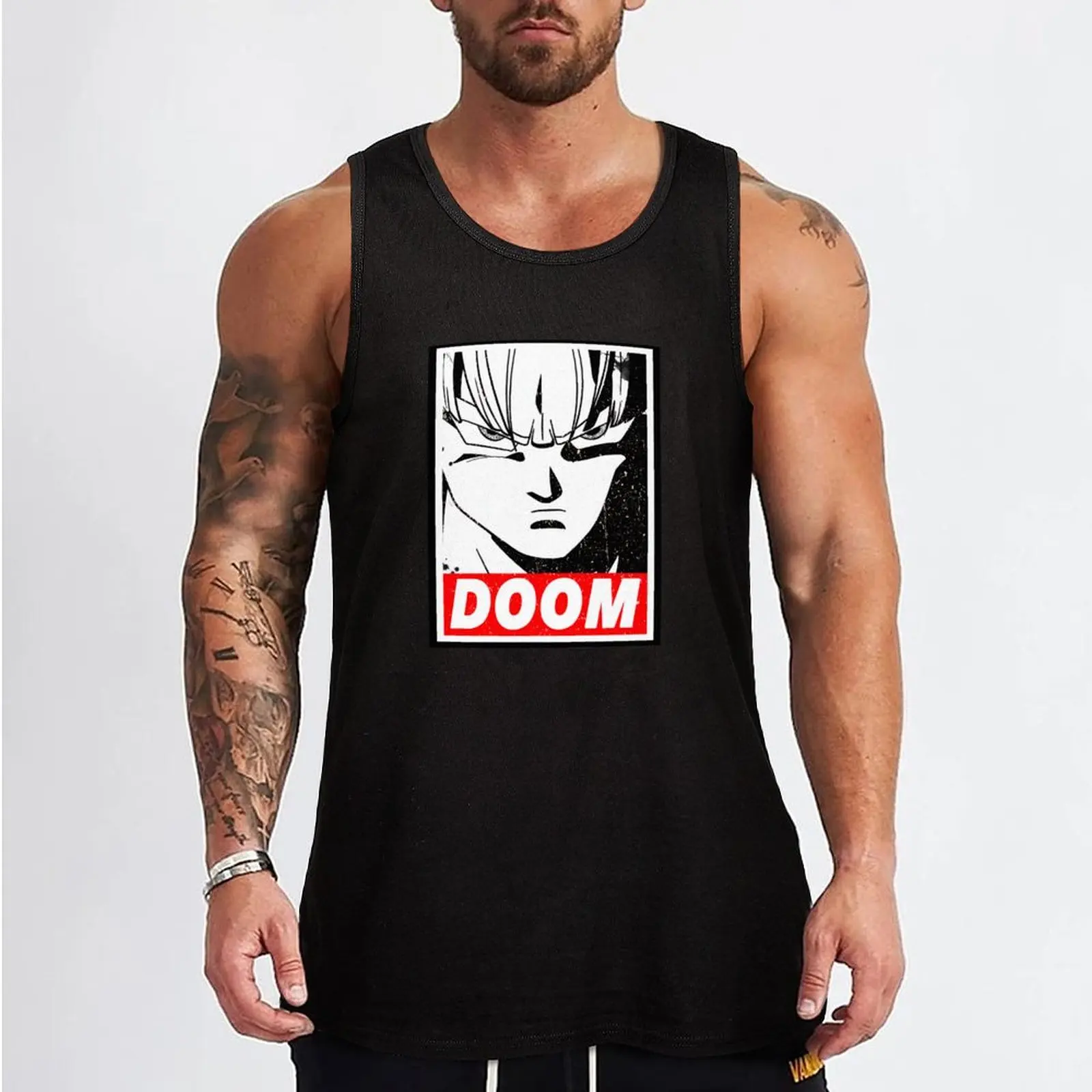 Trunks Tank Top Vests t-shirt gym man bodybuilding man cute tops