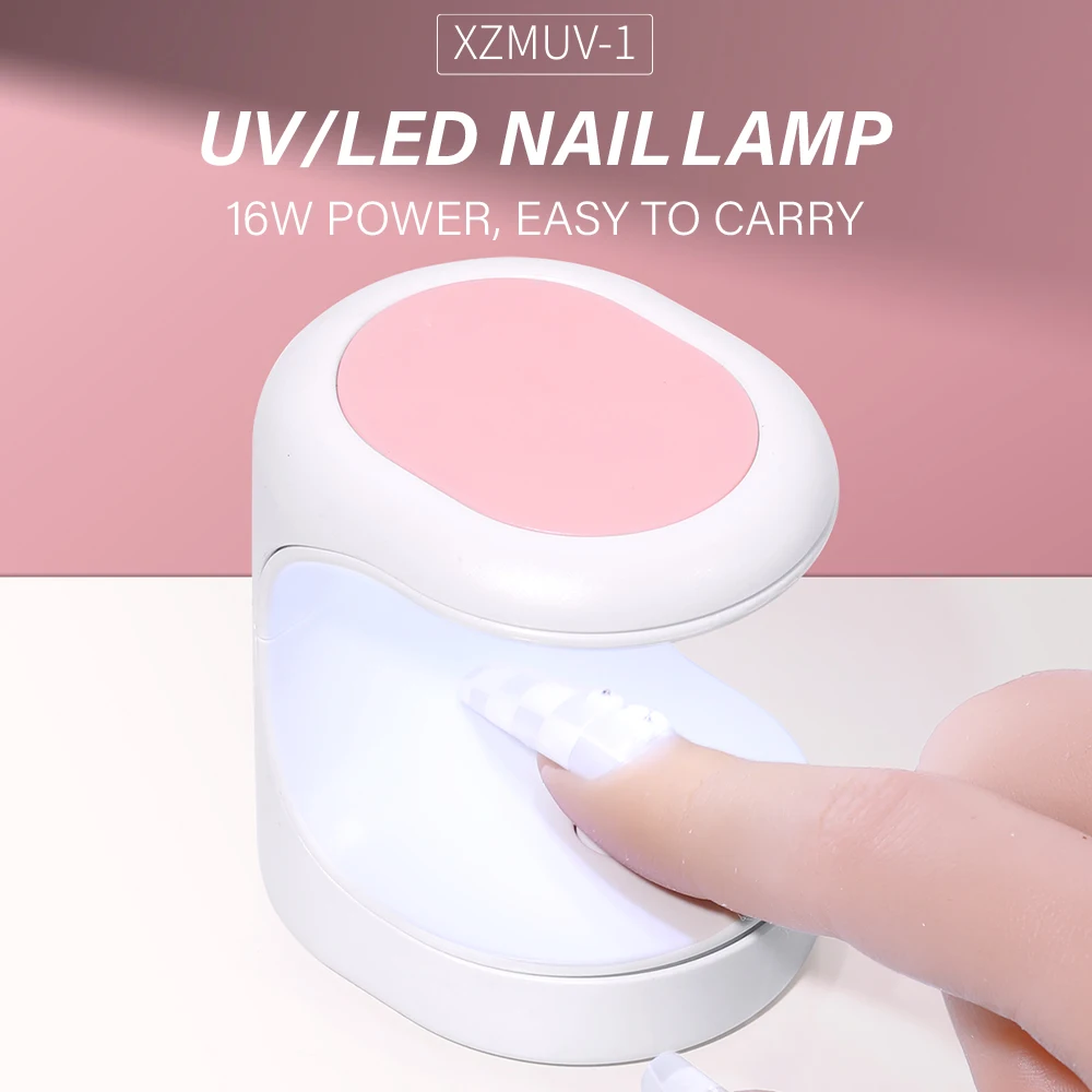 LINMANDA ジェルネイル用ミニ UV ライト UV ライト UV ネイルランプ ジェルネイル用プロフェッショナル UV ランプ ネイルアート用革新的なネイルドライヤー