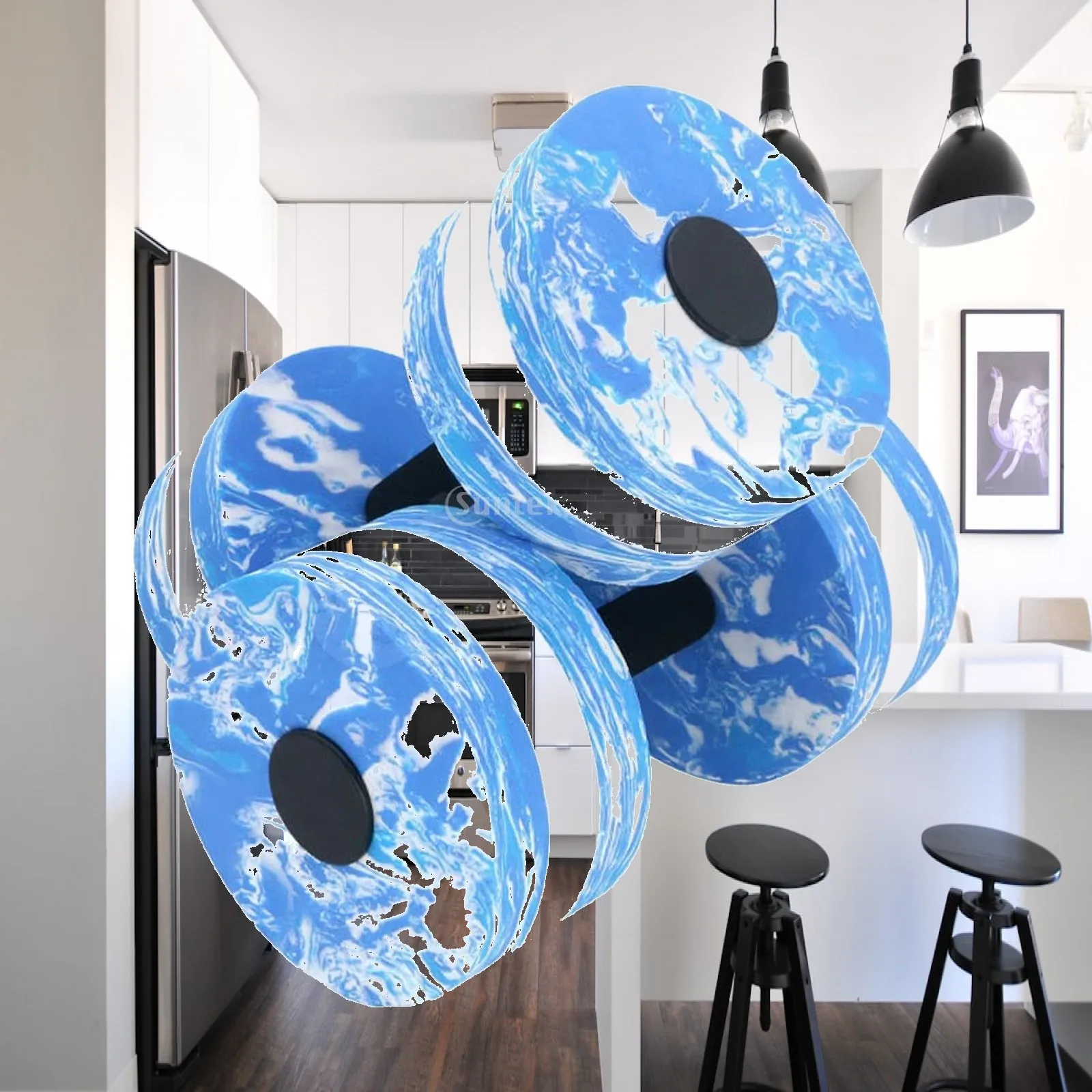 Water Dumbbells Low-Impact Water Aerobics Dumbbells Pool Barbells Buoyant Weights Foam for Adults