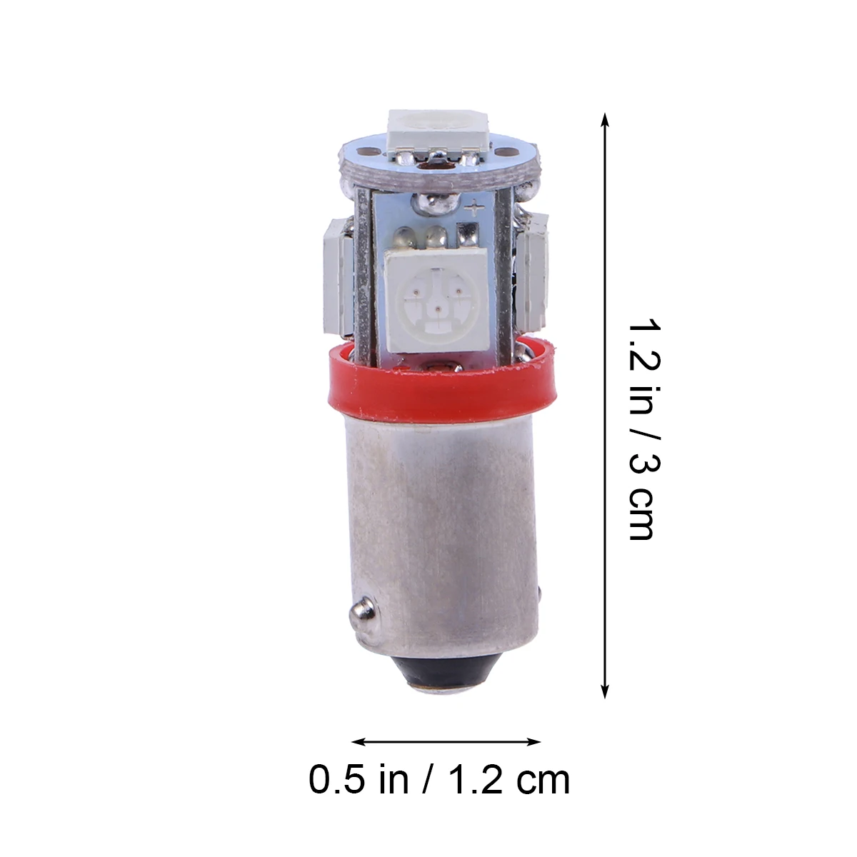 

10 Pcs LED Reading Light Bulb High Efficient Long Lifespan Lower Power 5 SMD Car Light Dome License Plate Tail Backup Side