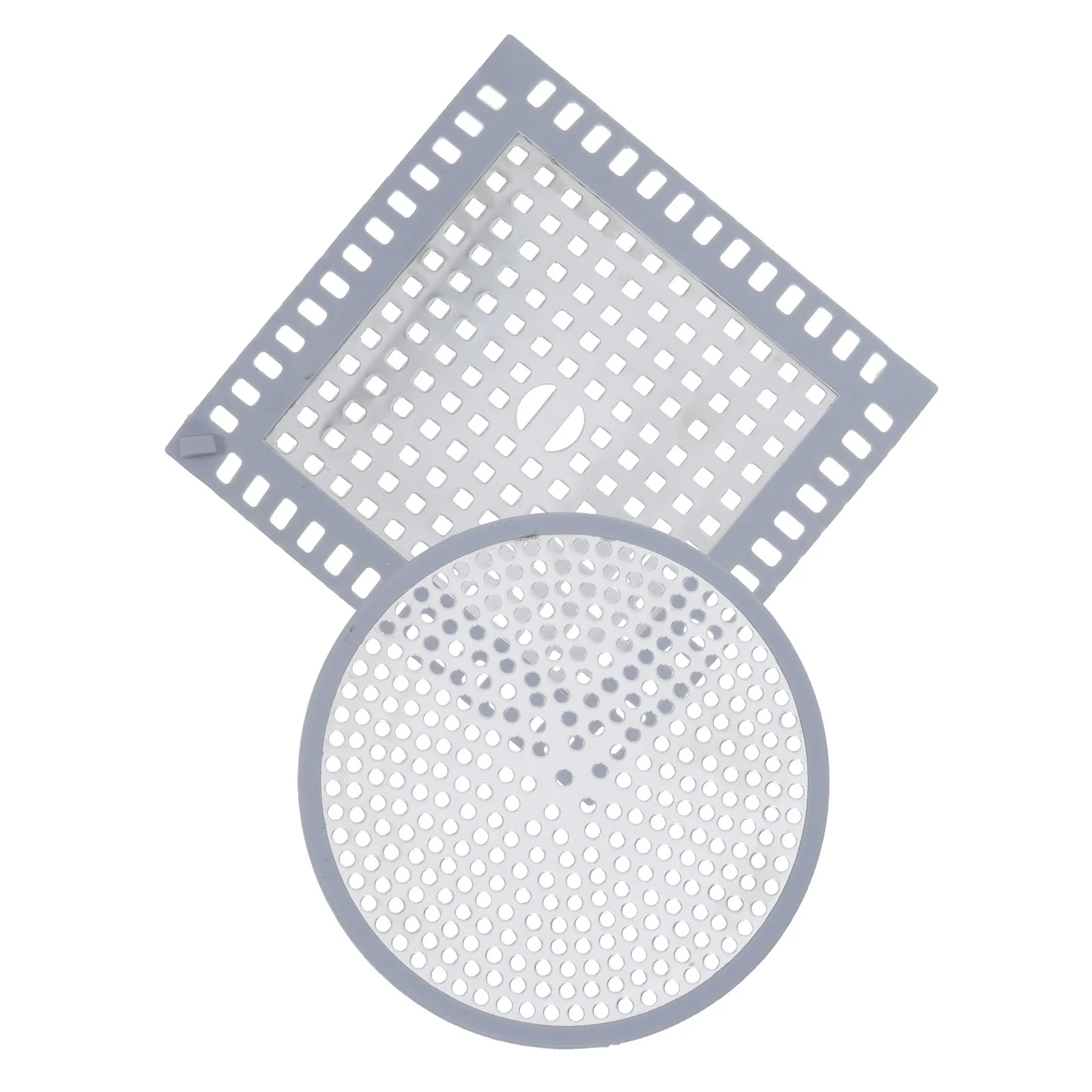 

2Pcs Stainless Steel Drain Cover Anti Clogging Floor Drain Cover for Bathroom Kitchen Shower Round Filter Hair Debris Strainer