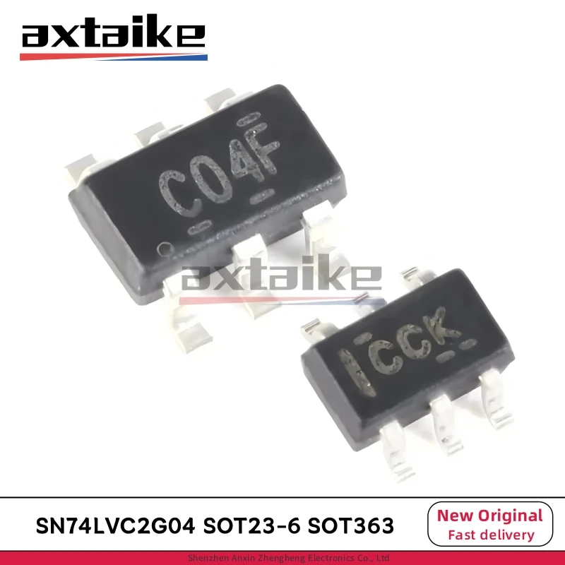 20PCS SN74LVC2G04 SOT23-6 SOT363 SMD SN74LVC2G04DBVR SN74LVC2G04DCKR SC70-6 IC C045 C04F C04K CC5 CCK Dual Inverter Gate Chip