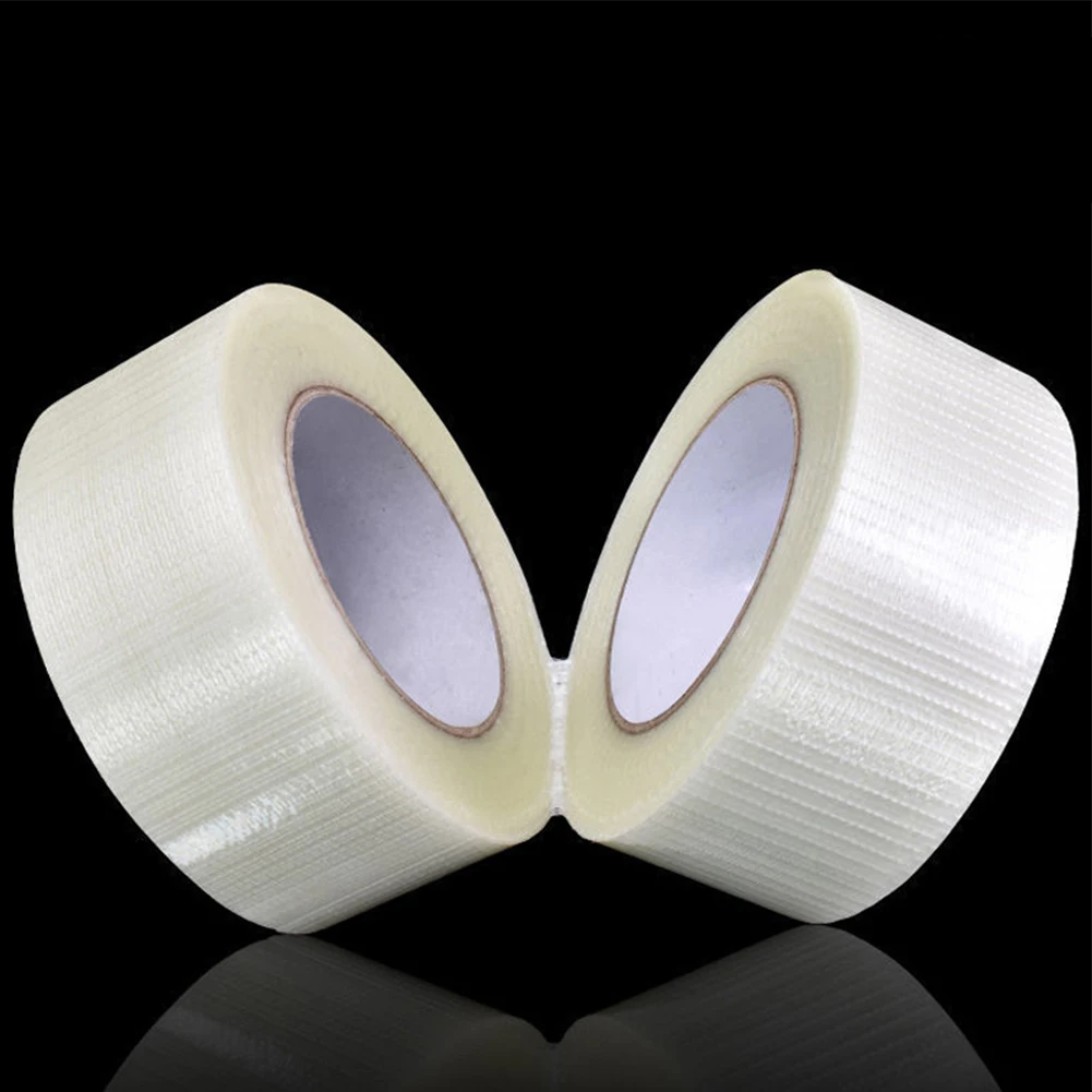 20M Mesh Fiberglass Tape For Mold Electrical Fixing Fiber Glue Non-Marking Tape Glass Fiber Strong Reinforced Tape