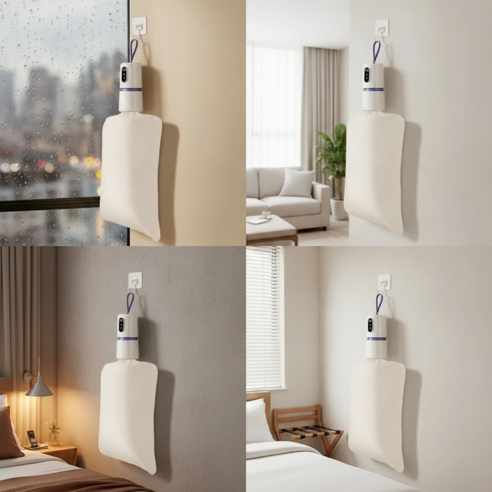 Hanging Clothes Dryer No Installation Required Portable Clothes Dryer Appliance Electric-Space-Saving for Travelers, Travel