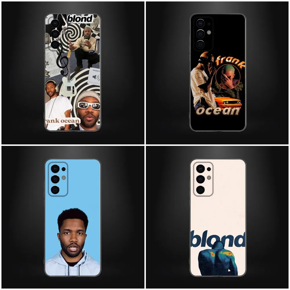 F-Frank Ocean B-Blonde Phone Case For Samsung Galaxy A13,A21s,A22,A31,A32,A52,A53,A71,A80,A91 Soft Black Shell