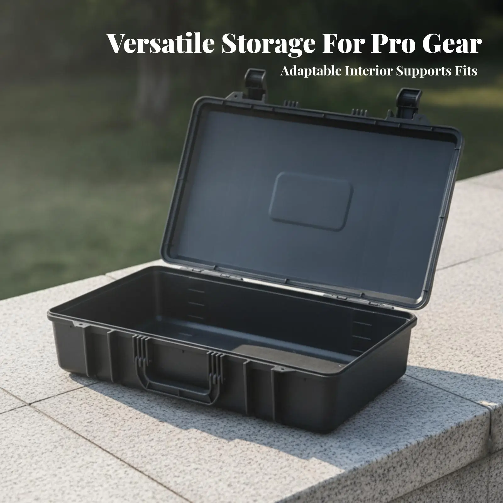 portable-protective-hard-shell-case-locking-latch-closures-empty-interior
