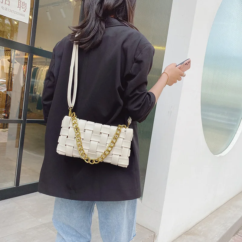 

2025 New Women's Trendy Small Bag - Chain Shoulder/Armpit, Summer Internet Celebrity Fashion Women's Carry Bag
