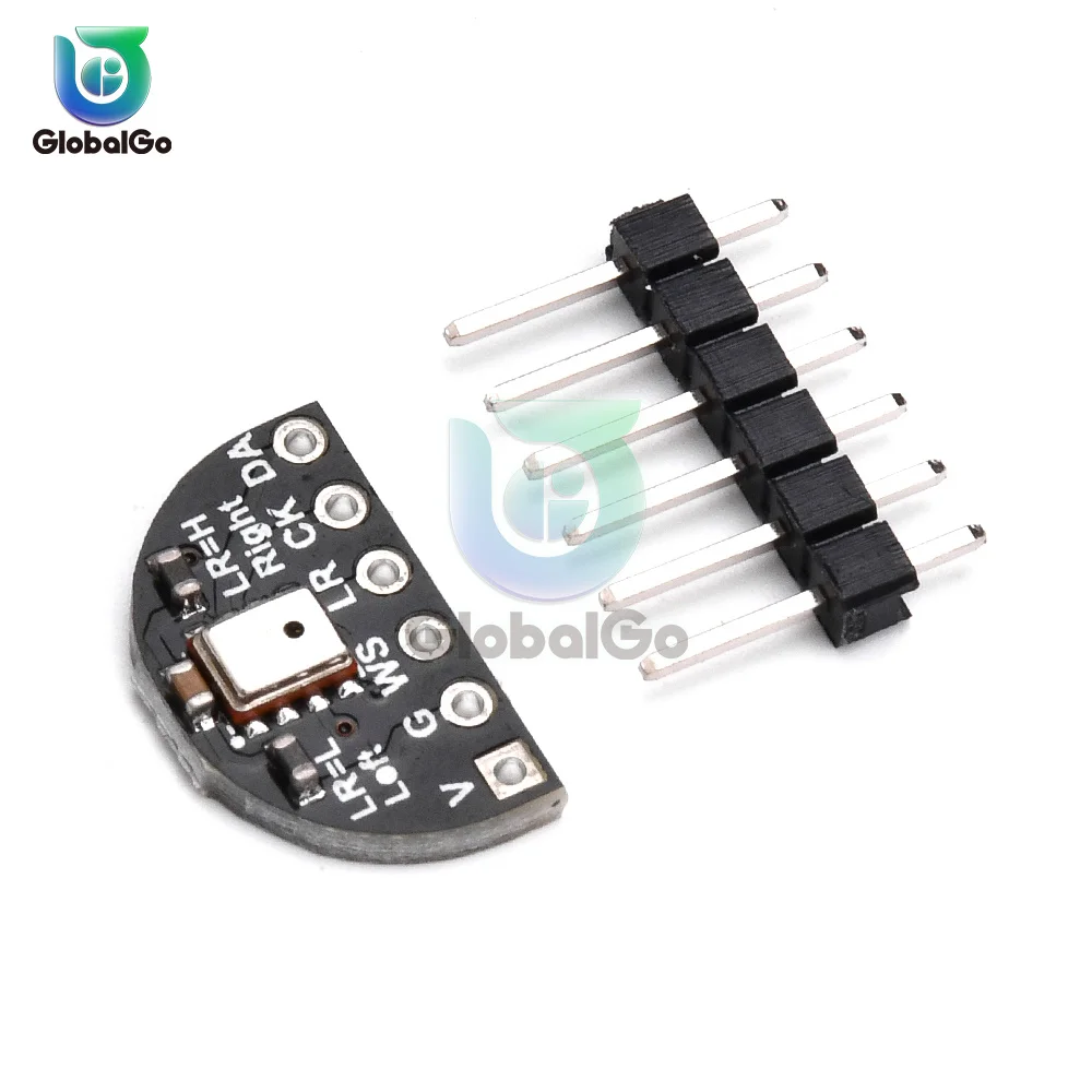 MEMS Low Noise Single Microphone Module 3.3V I2S Interface MSM261S4030H0 Microphone Compatible Development Board 140 dB SPL