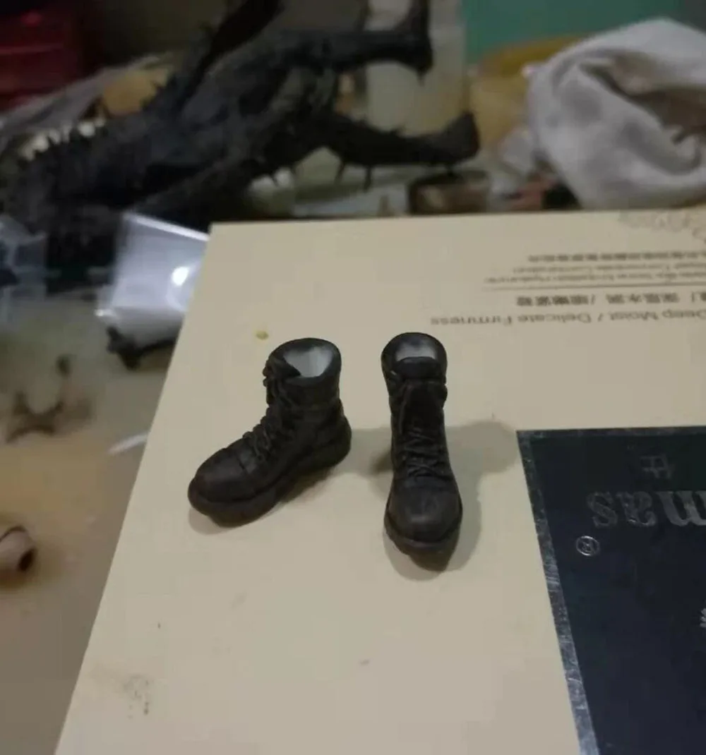Collection Scale 1/12 Long Short Boots Shoe Model Mini Toys Model Accessories For 6