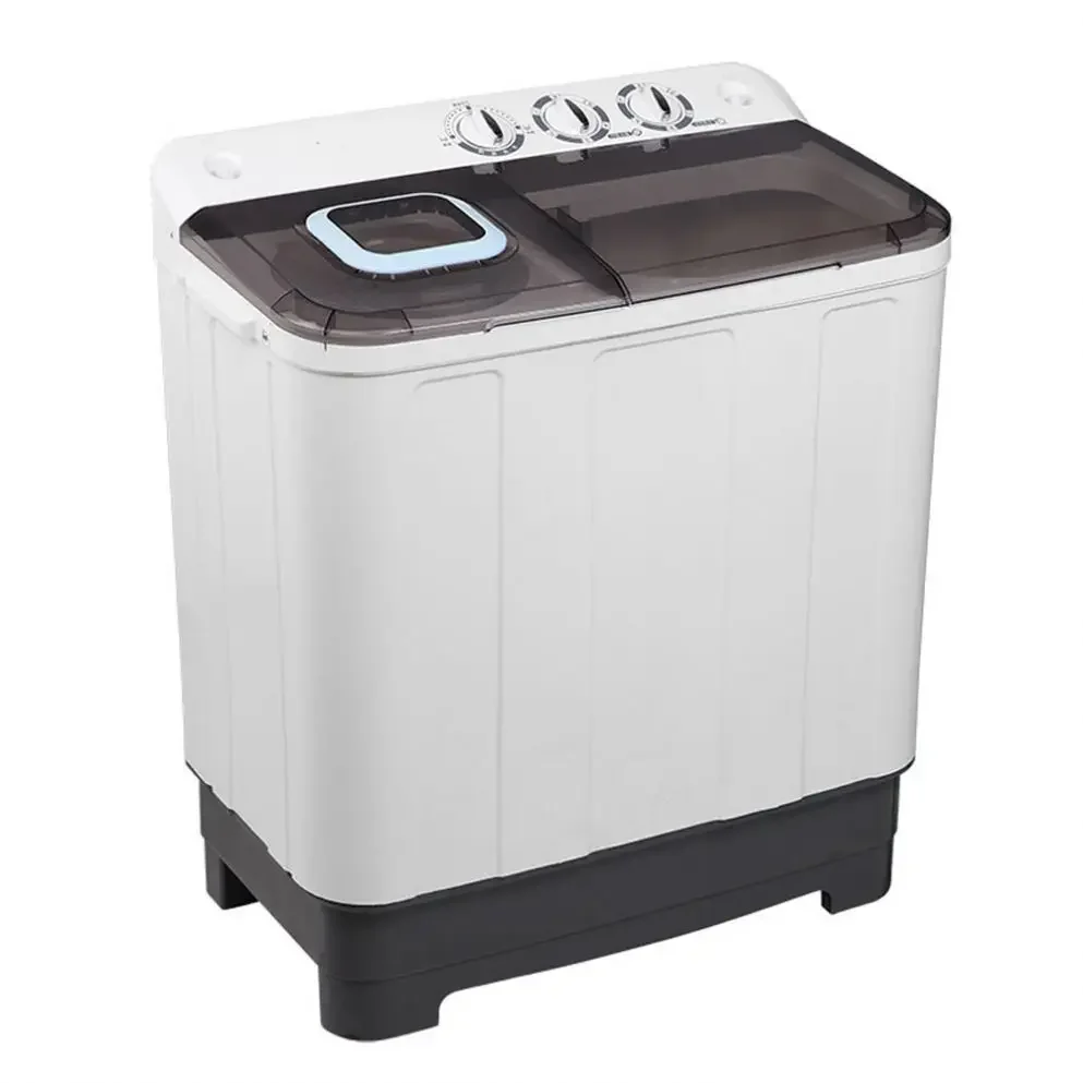 YYHC-10KG Big Capacity Semi-Auto Portable Twin Tub Washing Machine 110V