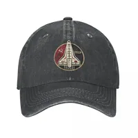 Vintage CCCP Yuri Gagarin Space Baseball Caps for Men Women Distressed Washed Sun Cap Shuttle Emblem Adjustable Fit Hats Cap