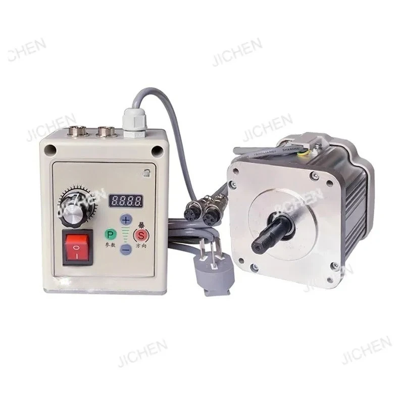 

550w / 750w / 1100w 220v Bezszczoteczkowy servosiąg Przykładka kontroli prędkości Pasowa szlifierka Maszyny do obróbki drewn