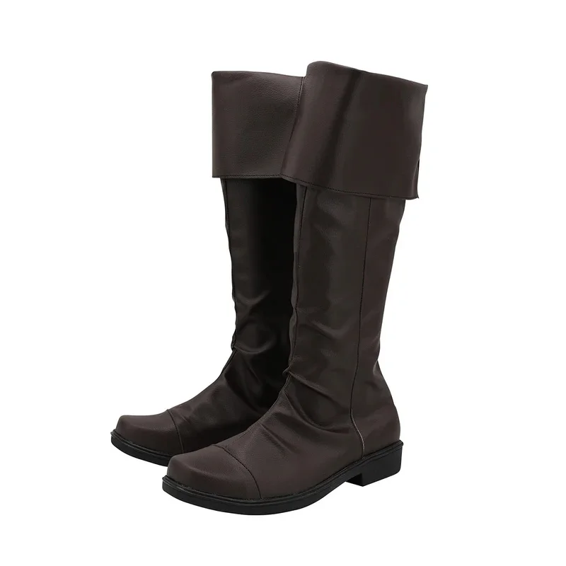 

gb6Shay Cormac Cosplay Boots Leather Brown Shoes Custom Made for Adults and Kids Any Size st.'6