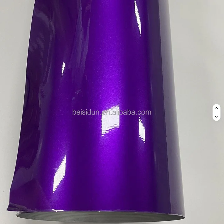 

Wholesale Factory Price PET Plum Explosion Purple Roll Film Vehicle Auto Sticker Vinyl Car Wrap