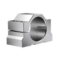 65mm CNC Spindle Motor Mounting Bracket,Aluminium Spindle Motor Clamp Mount Support for Woodworking Router Engraving Machine