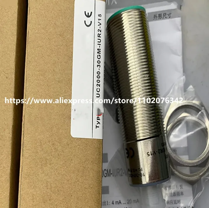 New Ultrasonic sensor UC300-30GM-IUR2-K-V15 UC300-30GM-IUR2-V15