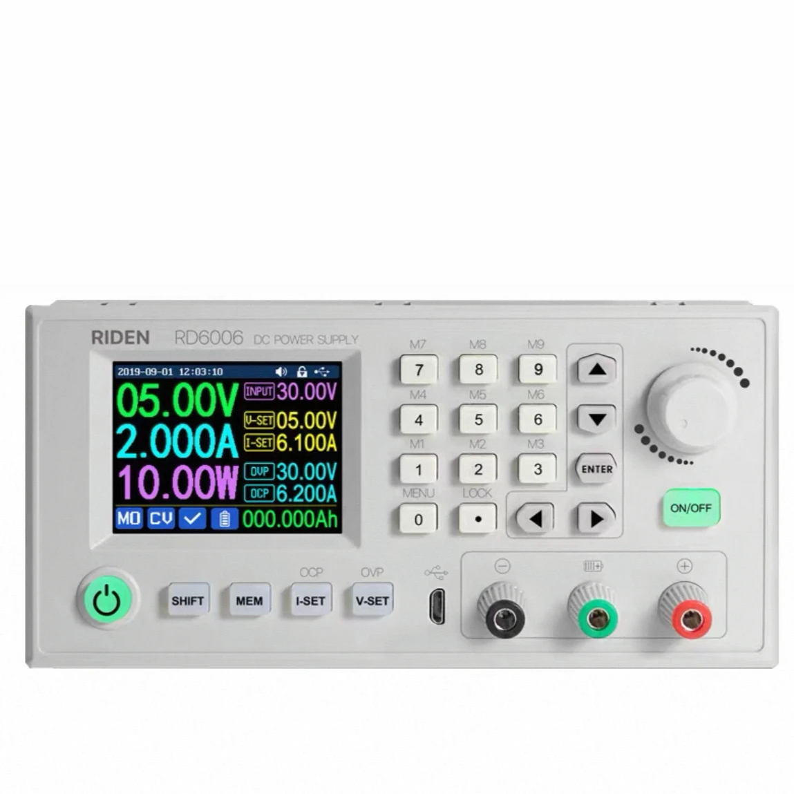 Novo rd6006/rd6006p RD6006-W 60v 24a usb wifi dc ajustável step-down desktop power step-down conversor 2.4 Polegada display colorido