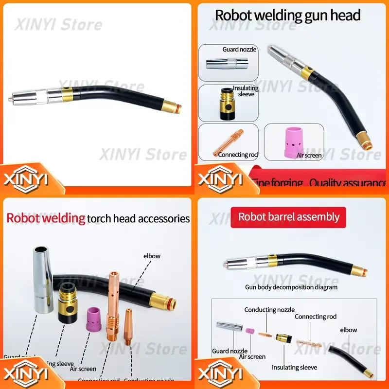 High Quality Pana/sonic Welding Gun Accessories for Torch Head for Welding Soldering Tool Replacement Parts for DIY Repair
